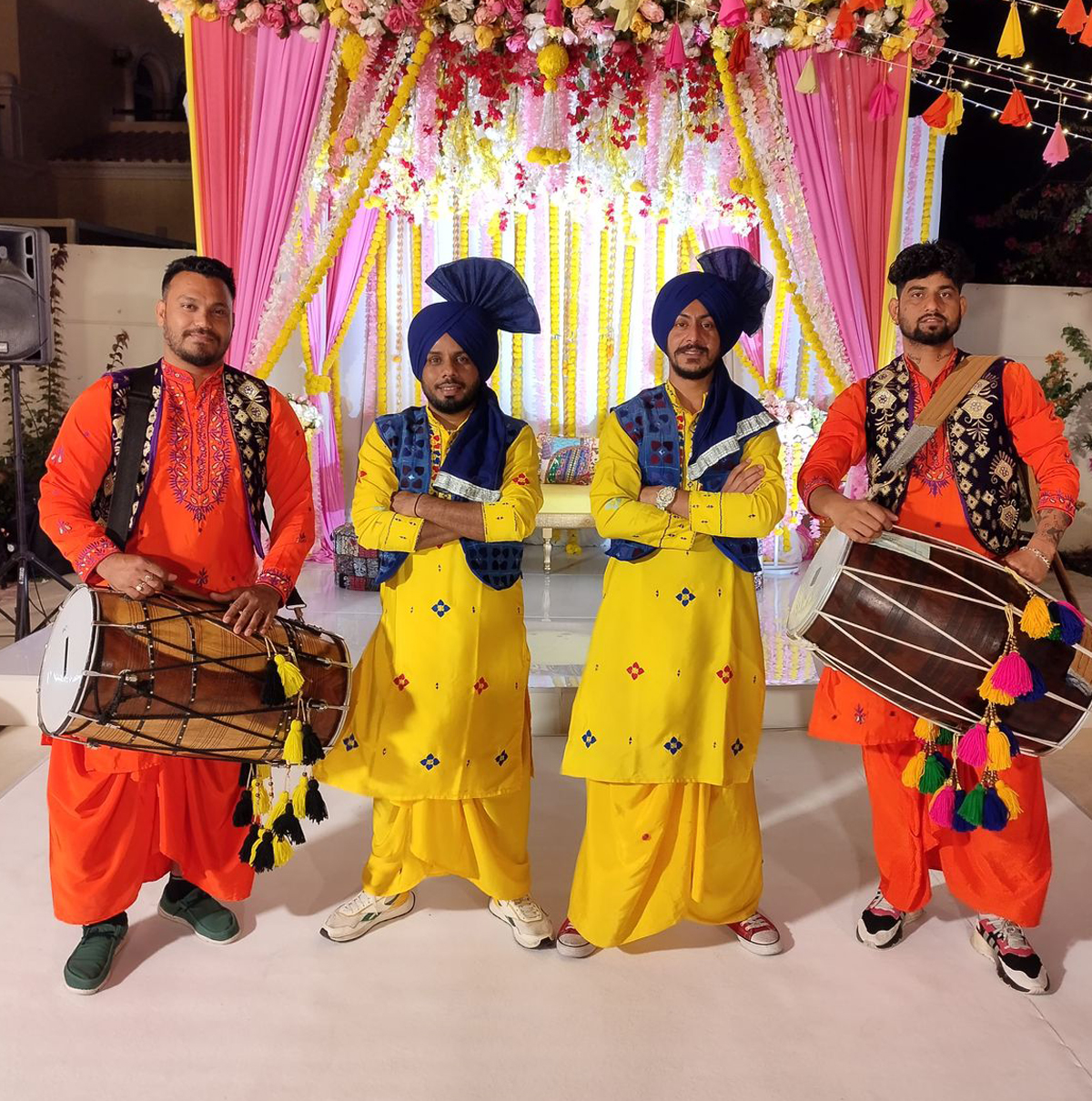 Dubai Dhol Nation Group Team Dubai Dhol Nation Group Team